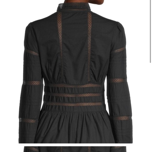 Maje Lace Trim Romper - Picture 3 of 11